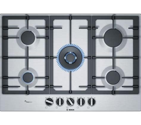 bosch pcq7a5b90 gas hob stainless steel